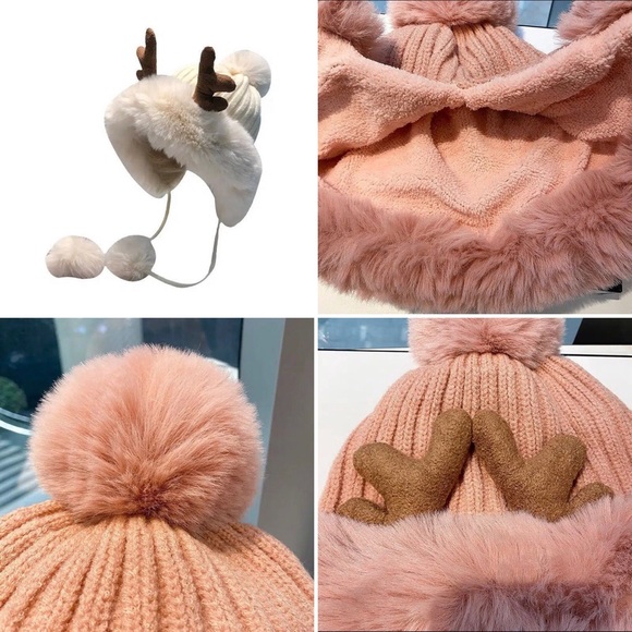 COPY - Unique Antler Plush Reindeer Hats New✨ - Picture 15 of 16